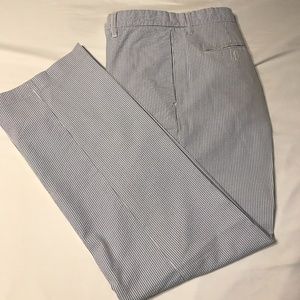 IZOD Searsucker Blue Pants 36/32